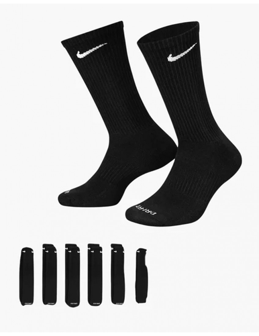 Nike Everyday Plus Cushion Crew Unisex 6'lı Çorap